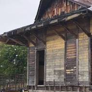 Arch students aid restoration of historic Deanville train depot