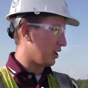 Video highlights CoSci intern’s stint with construction company