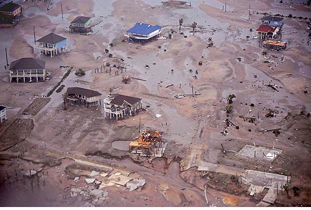 Hurricane Ike aftermath