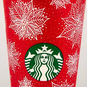 LAND major’s poinsettia design adorns Starbucks holiday cups