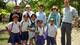 Alberto Galindo ’05, back row, third from left, RTKL and Arcadis personnel with Osa schoolchildren during an April 2012 visit.
