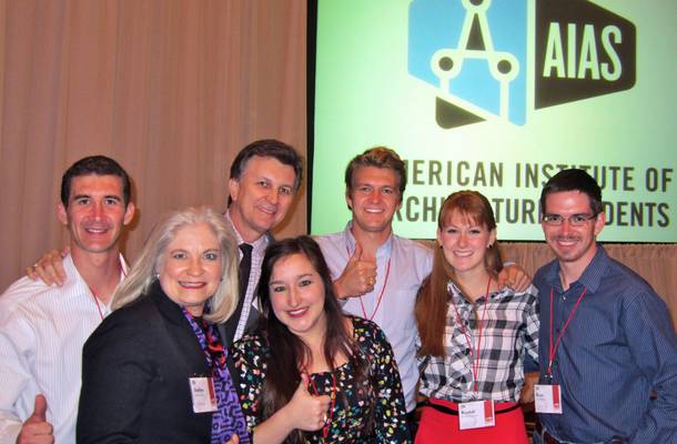 Aggie AIAS chapter leaders encountered fellow Ags
