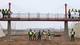 Construction science students complete a replica of the Millau Viaduct, the world’s tallest bridge.